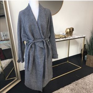 Zara Wool Wrap Coat